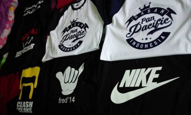 Pembuatan Kaos Sablon